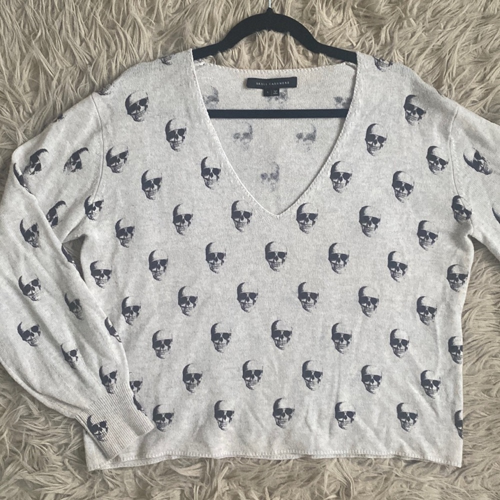 Skull Cashmere Sweater